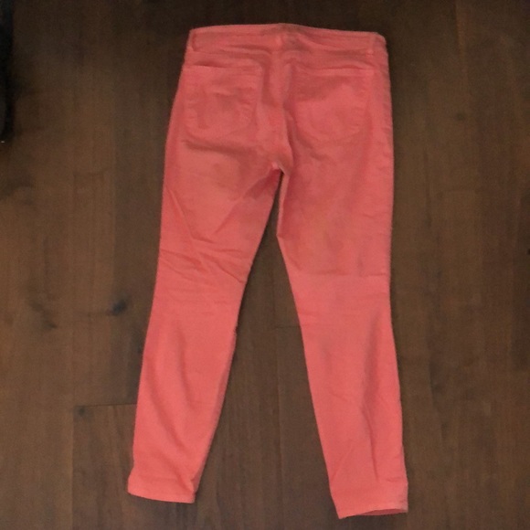 J Brand Coral Cropped Mid-rise Skinny Jeans - Picture 5 of 5